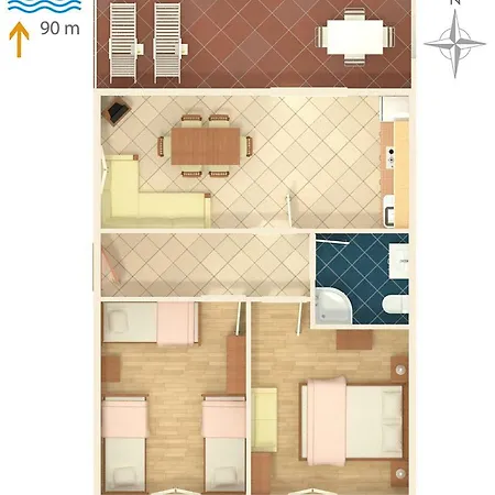 Apartman Marina منزل للإقامة سبليت